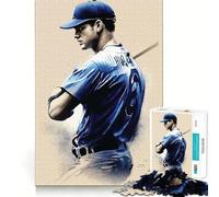 We Love Baseball Jigsaw for Teenagers 1000 Pieces Mental Improve Play Uniform Size Precise Pieces Family Fun Night Activity (50x75cm)