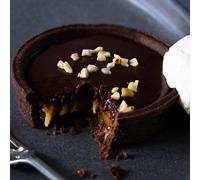 We Love Cake Frozen Vegan Caramel & Chocolate Tarts - 1x12