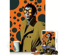 We Love Coffee Jigsaw for Teenagers1000 Pieces Mental Sharpness Calm Leisure Precise Fit (38x26cm)