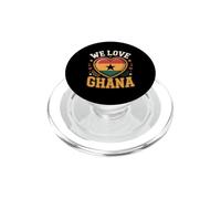 We Love Ghana Ghanaian Pride Heritage PopSockets PopGrip for MagSafe
