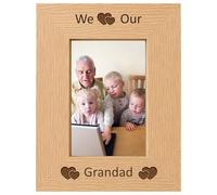 We Love Our Grandad 6x4 Oak Effect Photo Picture Frame Keepsake Gift