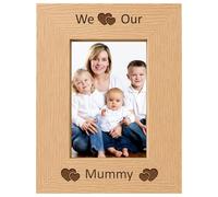 We Love Our Mummy 6x4 Oak Effect Photo Picture Frame Keepsake Gift