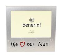 We Love Our Nan ' - Photo Picture Frame Gift - 5 x 3.5