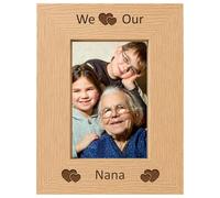 We Love Our Nana 6x4 Oak Effect Photo Picture Frame Keepsake Gift