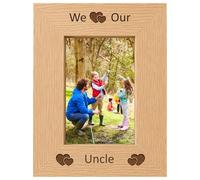 We Love Our Uncle 6x4 Oak Effect Photo Picture Frame Keepsake Gift