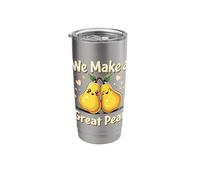 We Make a Great Pear Adorable Couple Pears Stainless Steel Insulated Tumbler