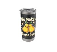 We Make a Great Pear Adorable Couple Pears Stainless Steel Insulated Tumbler