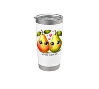 We Make A Great Pear Cute Fruit Couple Pun Stainless Steel Insulated Tumbler