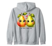 We Make A Great Pear Cute Fruit Couple Pun Zip Hoodie