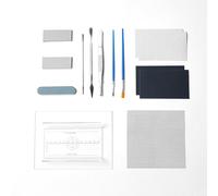 We make hope Metal Clay Silver Clay Hand Making DIY Tool Kit, Precious Metal Clay Essentials Starter Tool Kit, 15PCS