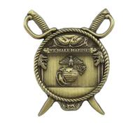 We Make Marines Emblem Shield Swords United States Marine Corps USMC 1.4" Enamel Pin Badge