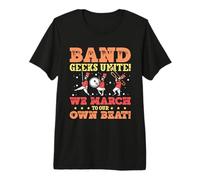 We March to Our own beat - Marching Band Premium T-Shirt