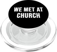We Met at Church PopSockets PopGrip for MagSafe