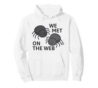 We Met On Web Spiders Pullover Hoodie