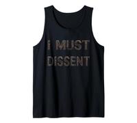 We Must Dissent Steampunk Jules Verne Tank Top