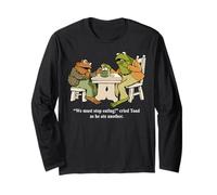 We Must Tee Stop Eating Toad As He Ate Another Frog Men Toad Long Sleeve T-Shirt