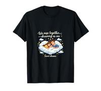 We Nap Together Dreaming As One Couples Humor Graphic T-Shirt
