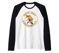 We Need No Government At All Sez The Goldfish In Tinfoil Hat Raglan Baseball Tee