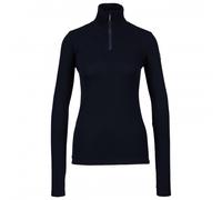 We Norwegians - Women's Tryvann Colblock Zipup - Merino base layer size L, black