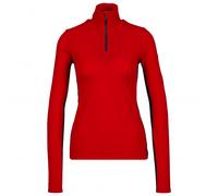 We Norwegians - Women's Tryvann Colblock Zipup - Merino base layer size XL, red
