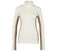 We Norwegians - Women's Tryvann Colblock Zipup - Merino base layer size XL, white/sand
