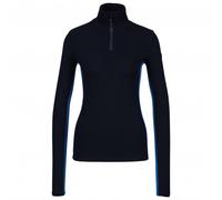 We Norwegians - Women's Tryvann Colblock Zipup - Merino base layer size XS, black