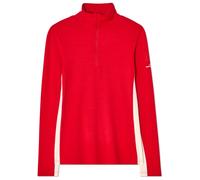 We Norwegians - Women's Voss 1/4-Zip - Merino jumper size XL, red