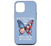 We Only Need One Monarch & It's a Butterfly Floral No Kings Case for iPhone 12/12 Pro