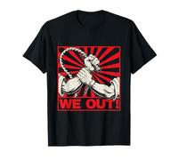 We Out - Black History Month African Roots Melanin Pride T-Shirt