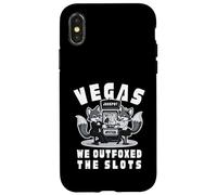 We Outfoxed The Slots Jackpot Winner Funny Fox Pun His Hers Case for iPhone X/XS
