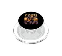 We Perform At Dawn Frog Guitar Rock Music PopSockets PopGrip for MagSafe
