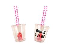 We Personalize 1 Bride to Be Willy Shot Glass Hen Night Accessories, Hen Party, Must for Bride