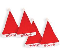 We Personalize Personalised Santa Clus Hat for Kids, Santa hat with child's name, Christsmas Hat eve party festive xmas