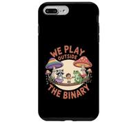 We Play Outside The Binary Cute Nonbinary Pride Ally Case for iPhone 7 Plus/8 Plus