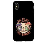 We Play Outside The Binary Cute Nonbinary Pride Ally Case for iPhone X/XS