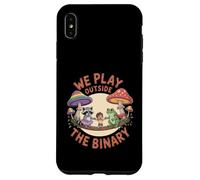 We Play Outside The Binary Cute Nonbinary Pride Ally Case for iPhone XS Max