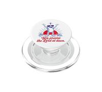 We Praise The Lord At Dawn Frog Christian PopSockets PopGrip for MagSafe