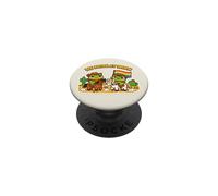 We Pride At Dawn Cute Frogs Western Horses LGBTQ Vintage PopSockets Adhesive PopGrip