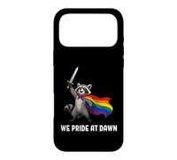 We Pride At Dawn Funny LGBTQ Pride Raccoon Rainbow Gay Humor Case for iPhone 17 Pro Max