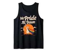 We Pride At Dawn Goose Pride Rainbow Queer LGBTQ Tank Top