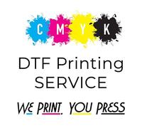 We Print You Press | DTF Heat Press Transfer Full Vivid Colour Printing Service | Ready to Press (A3 - Full Sheet Print)