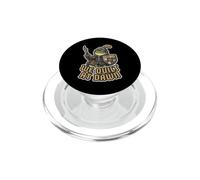 We Quilt At Dawn Frog Knight Sewing Shield Graphic PopSockets PopGrip for MagSafe