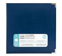 We R Classic Leather D-Ring Album 8.5"X11"-Cobalt