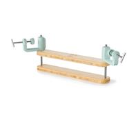 We R Makers Book Press - Double Position Binding Clamp Holds Projects Up to 11 in - Bamboo Wood Binding Tool with Felt Lined Plate for DIY Crafts