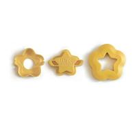 We R Makers Button Press Puffy Shaker Insert Stars 1.45" (37 mm) - Insert & Die - with Material for 5X 3D Stickers & 5 Shaker Card Figures - with Paper and Fabric