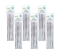 We R Makers Cinch Binding Spines 0.625" x 10.5" - 12 Pack Silver | Bookbinding Coils for Journals, Planners & Scrapbooks