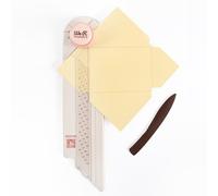 We R Makers Envelope Punch Up - Compact Envelope Maker | In orner & notch punch and bone folder, QR calculator for custom sizes, Card making, Scrapbooking, Journaling