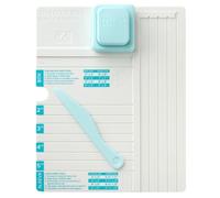 We R Makers Shadow Box Paper Punch Board - Paper Cutter Creates 2"-5" Shadow Boxes, Includes Scoring Tool - Great for Crafts, Card Making, Advent Calendars, Layered Scenes, and DIY Gifts