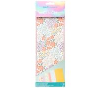 We R Makers Thermal Cinch Binding Spines Floral - 6 pcs for Thermal Binding Machine - for Bookbinding of Journals & Planners