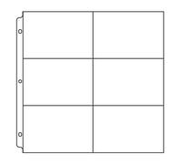 We R Memory Keepers 12 X 12 inch (6-4 X 6-Inch Pockets) 3-Ring Album Photo Sleeve Protectors, 10 PK